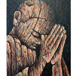 Prayer mong on sand painting