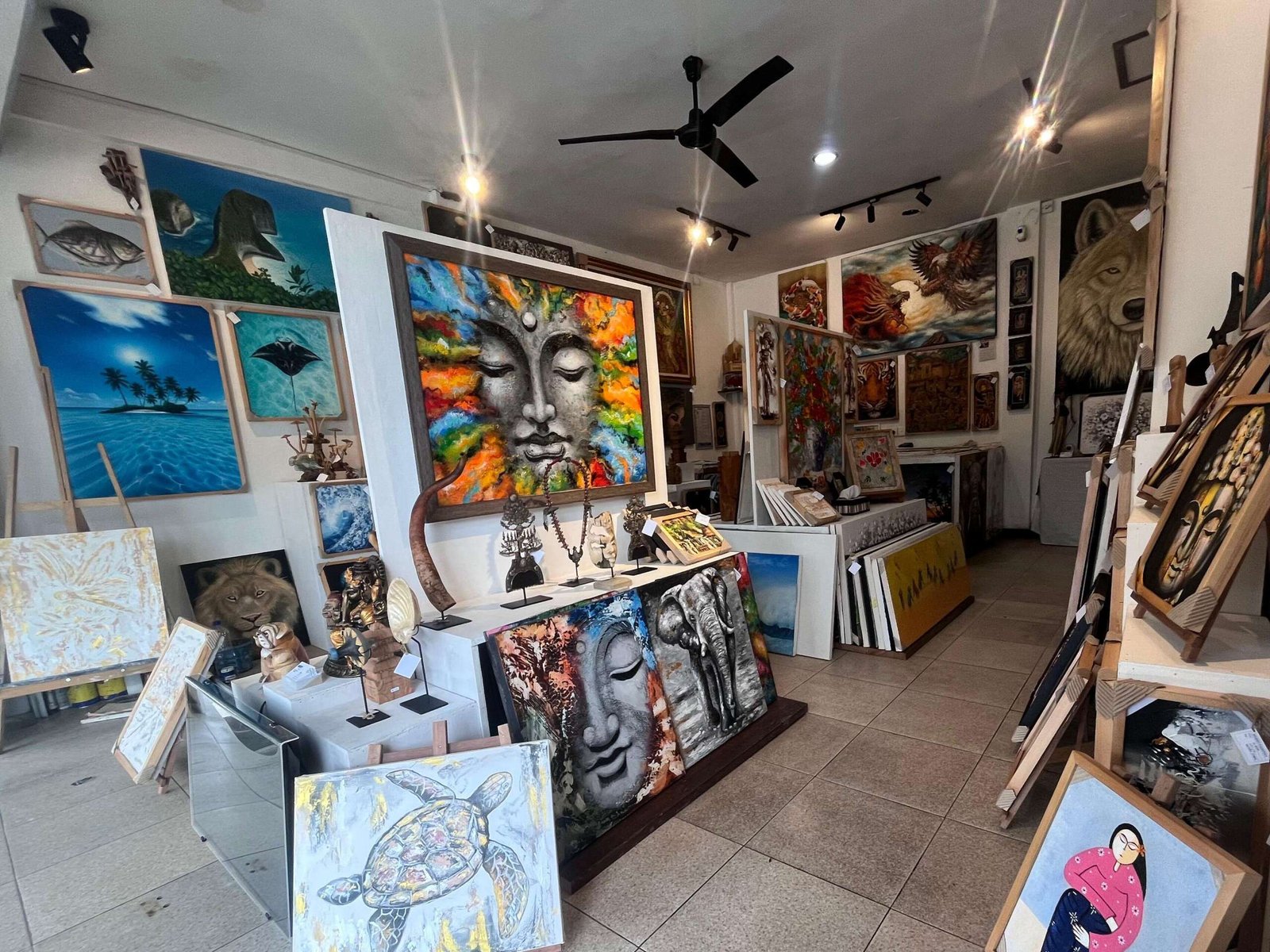 Welcome to Arts of Bali shop featuring a wide selection of authentic Balinese paintings and handcrafted art pieces