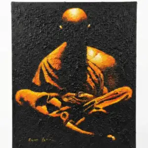 瑜珈芒大小的沙质纹理