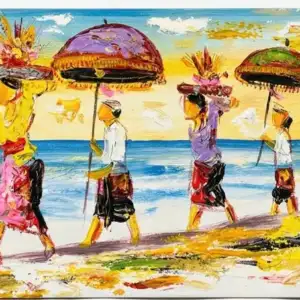 Cérémonie traditionnelle de Bali