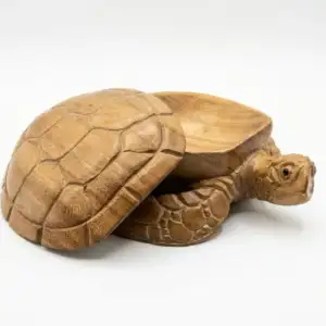 乌龟碗（带顶）（苏木