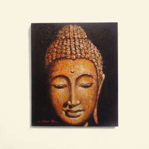 Sand Budha painting