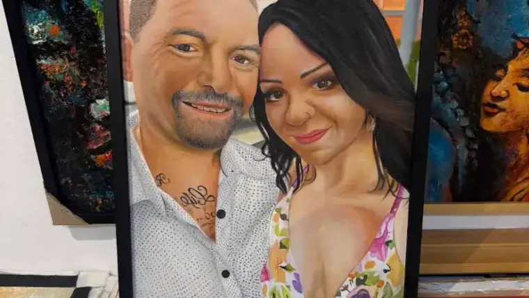 From a Single Photo to a Framed Masterpiece: How a Custom Portrait Painting in Bali Is Made