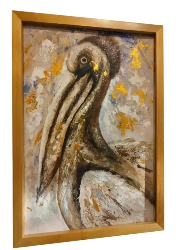 Pelican Bird Painting - Gambar 2