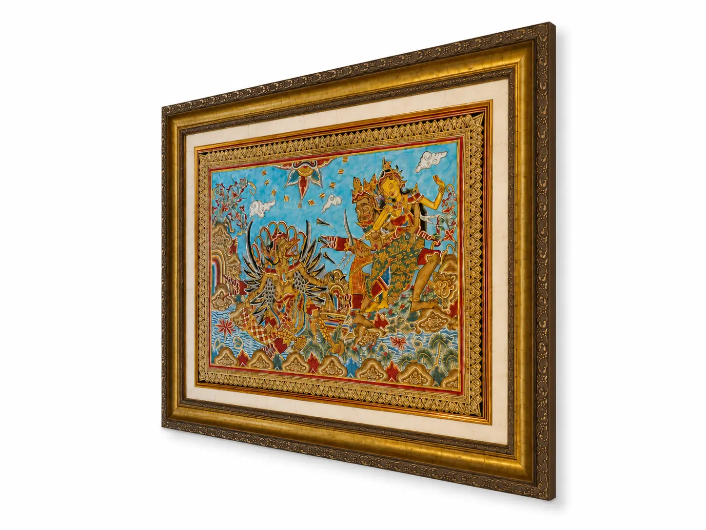 Kamasan Painting (Ramayana Epic) - Arts of Bali Kamasan Painting (Ramayana Epic) - Image 2