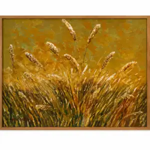 Golden Wheat Painting
