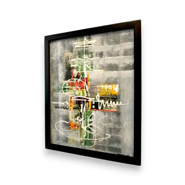Modern Linear Abstract Painting - 图片 2