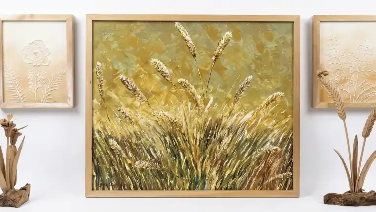 The Golden Harvest: Why a Bali Rice Harvest Painting Belongs in Your Home