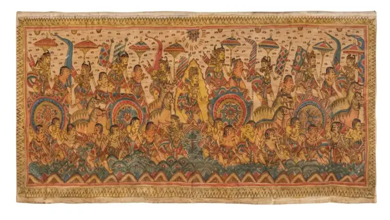 Balinese Mythology Painting: Barong, Ramayana & Sacred Stories