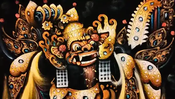 Barong Dancing Painting — изображение 3