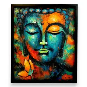 Mystic Buddha Reflection Painting
