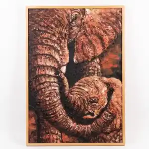 Born Elephant Painting