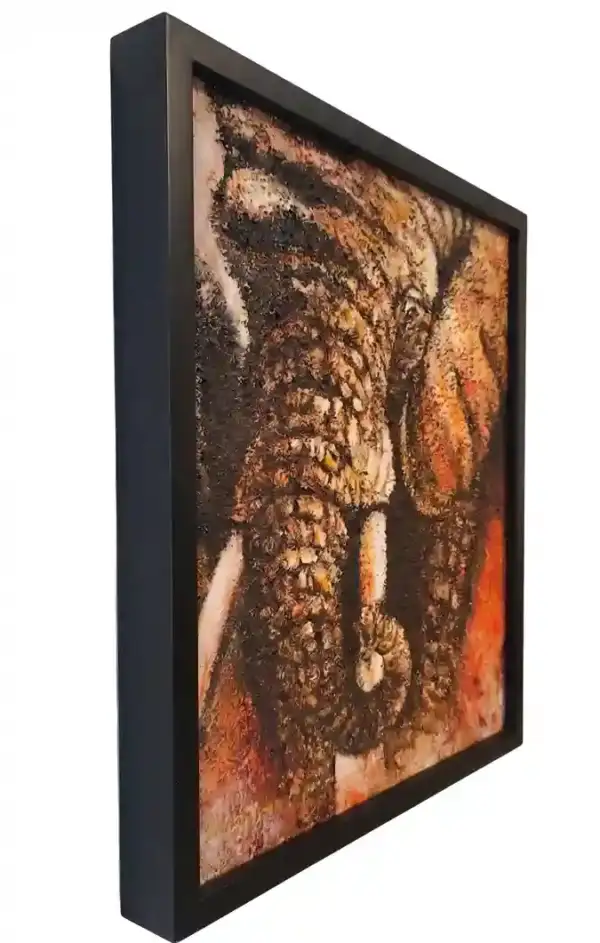 Ancient Wisdom Elephant Painting — изображение 2