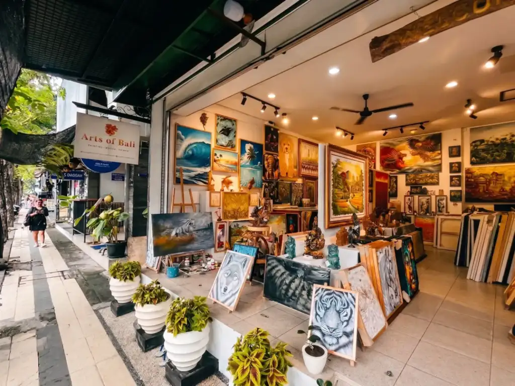 How to Choose Art in Bali: A Decor & Collector's Guide - Arts of Bali Arts of Bali fine art gallery in Seminyak showcasing original paintings for interior design
