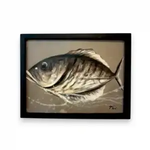 Oceanic Silver Painting