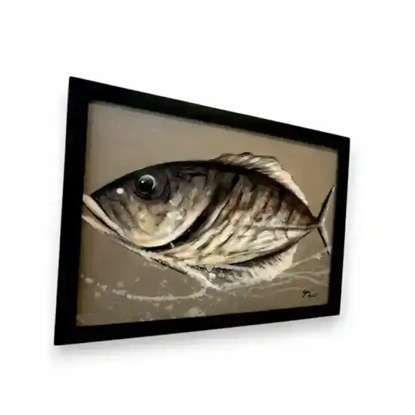 Oceanic Silver Painting - Arts of Bali Oceanic Silver Painting - Gambar 2