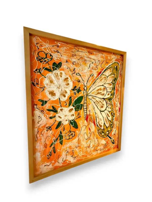 Butterfly Antique Painting - 图片 2