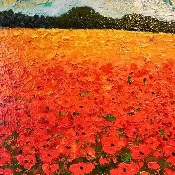 Margot Field Painting — изображение 3