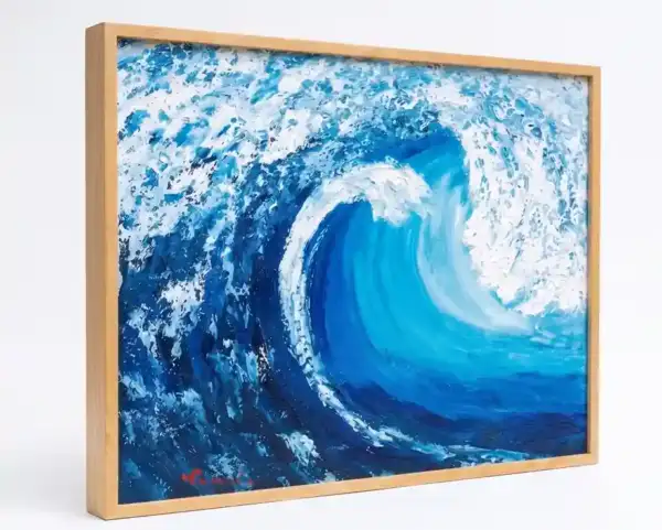 Blue Wave Painting — изображение 2