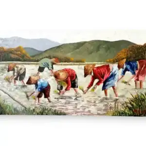 Symphony of the Rice Terraces Painting