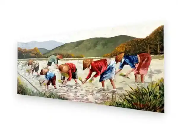 Symphony of the Rice Terraces Painting - Image 2