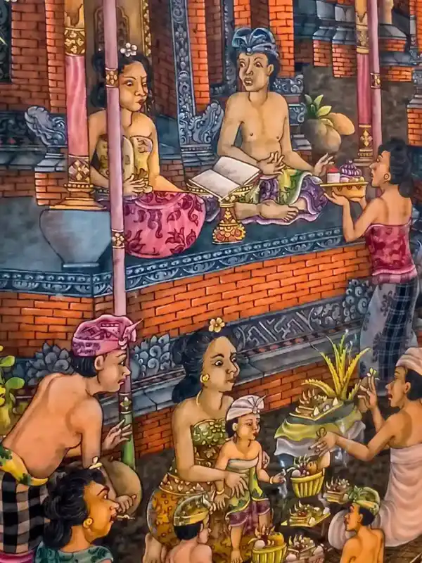 The Rhythm of Balinese Life Cycle Painting - Image 3
