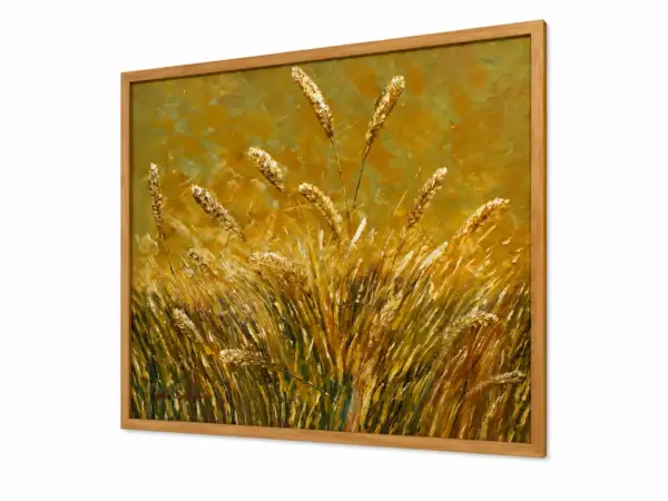 Golden Wheat Painting — изображение 2