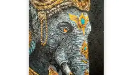 Acrylic Painting Bali: Bold, Original Canvas Art
