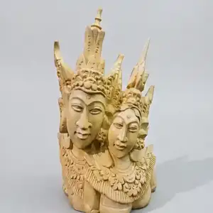 The Eternal Love of Rama and Sita Carving