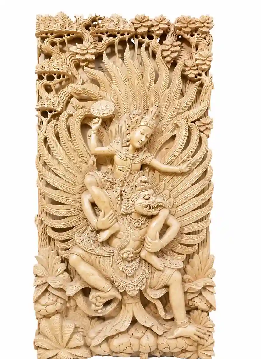 Garuda Wisnu Kencana Wood Carving: The Ramayana Story Behind 7 New Relief Panels