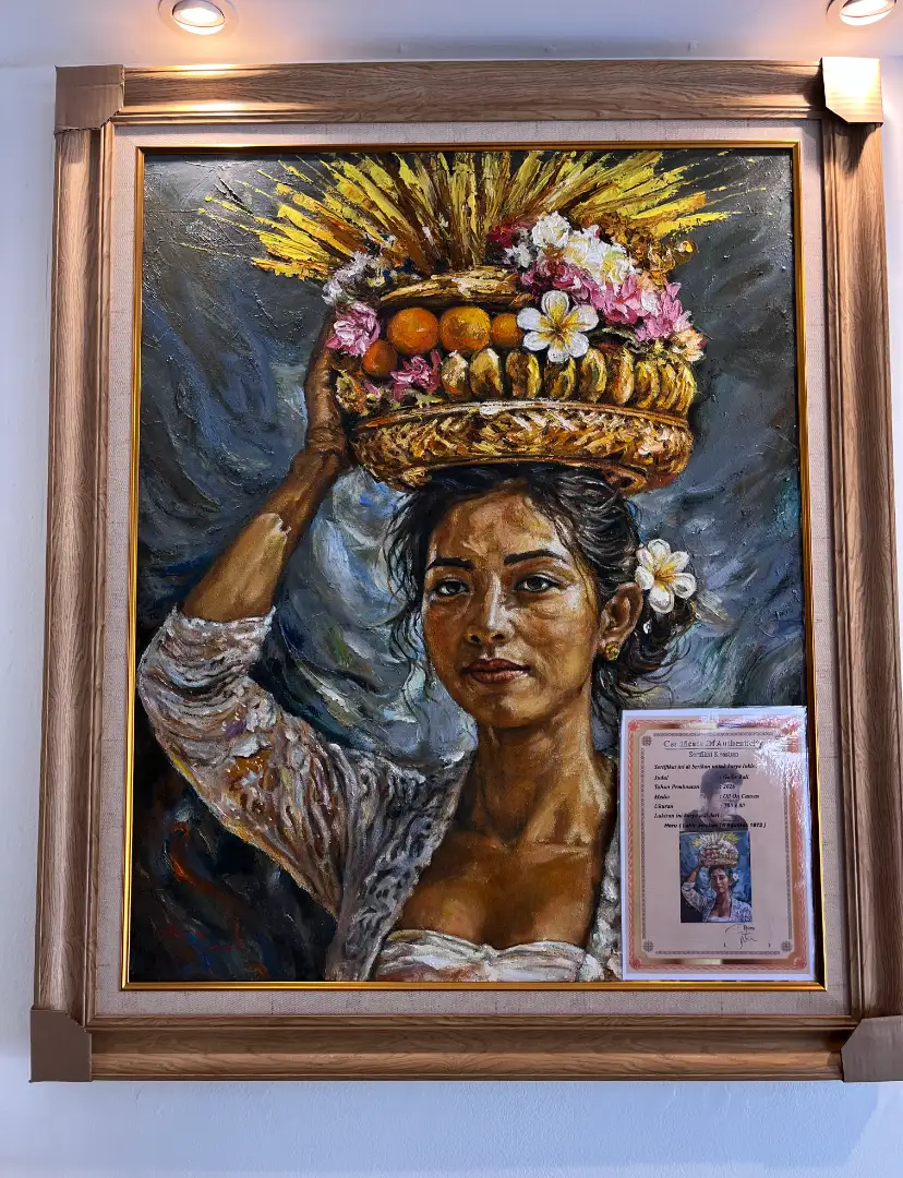 How to Tell an Original Bali Painting from a Print