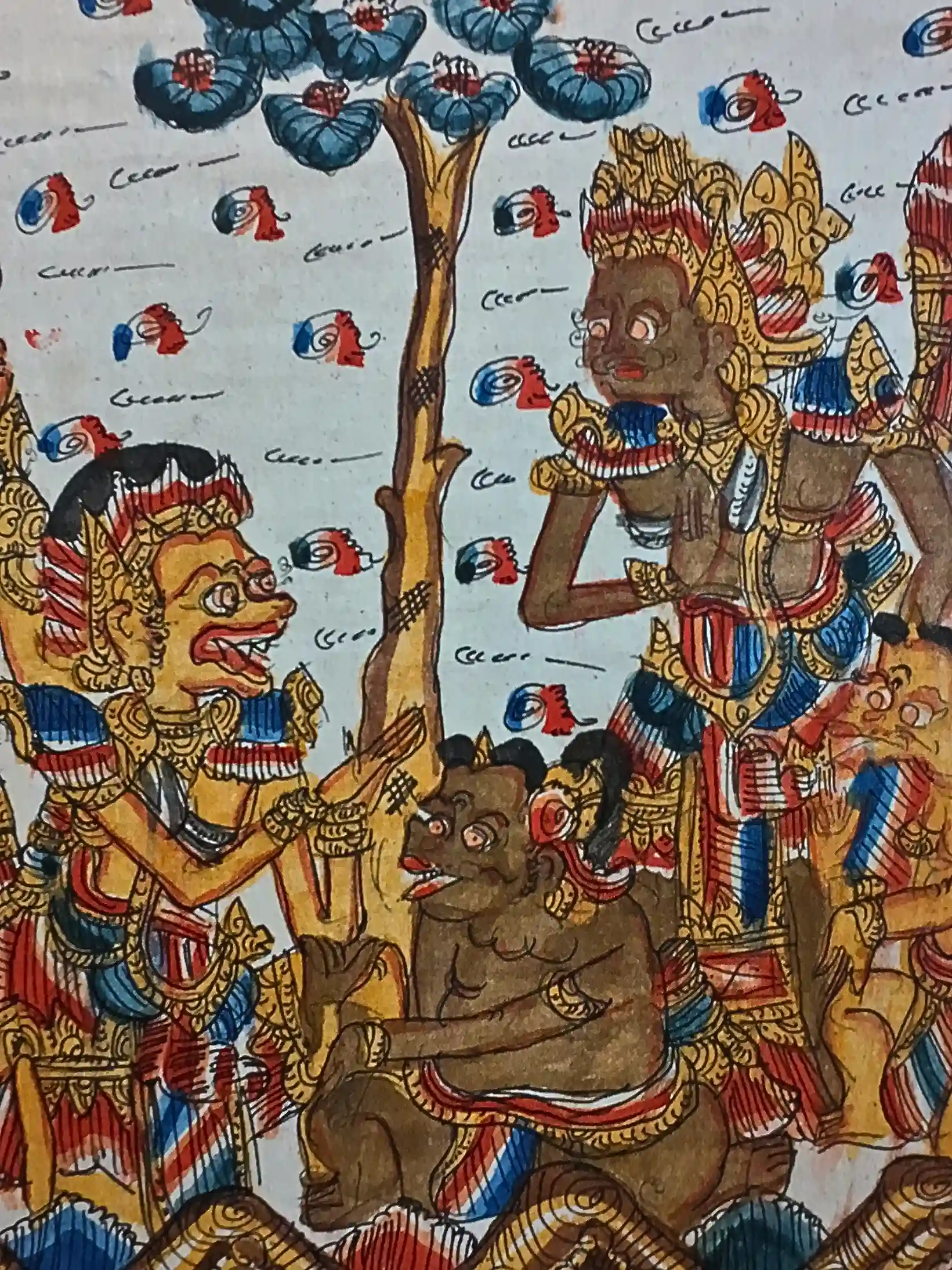 Kain Prada: Bali’s Gold Leaf Tradition Behind Kamasan Painting
