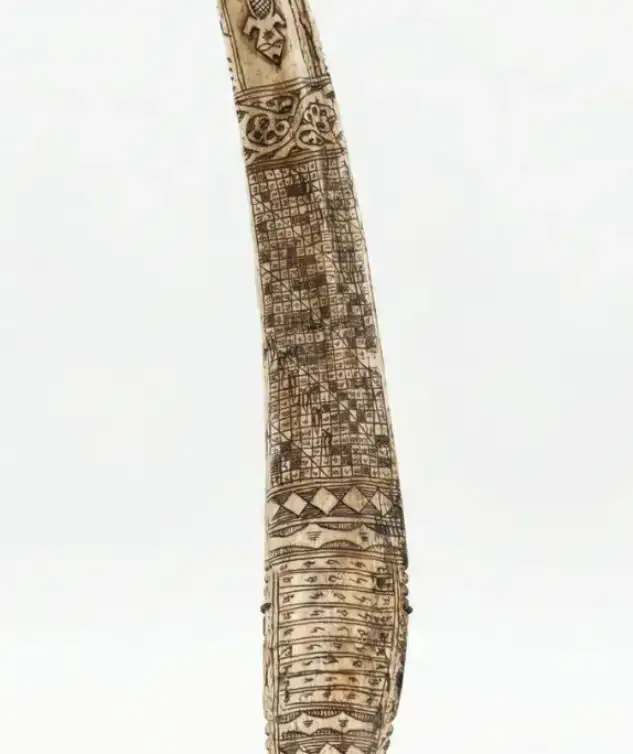 antique-carved-bone-talisman-tribal-pattern-bali-artifact-collectible